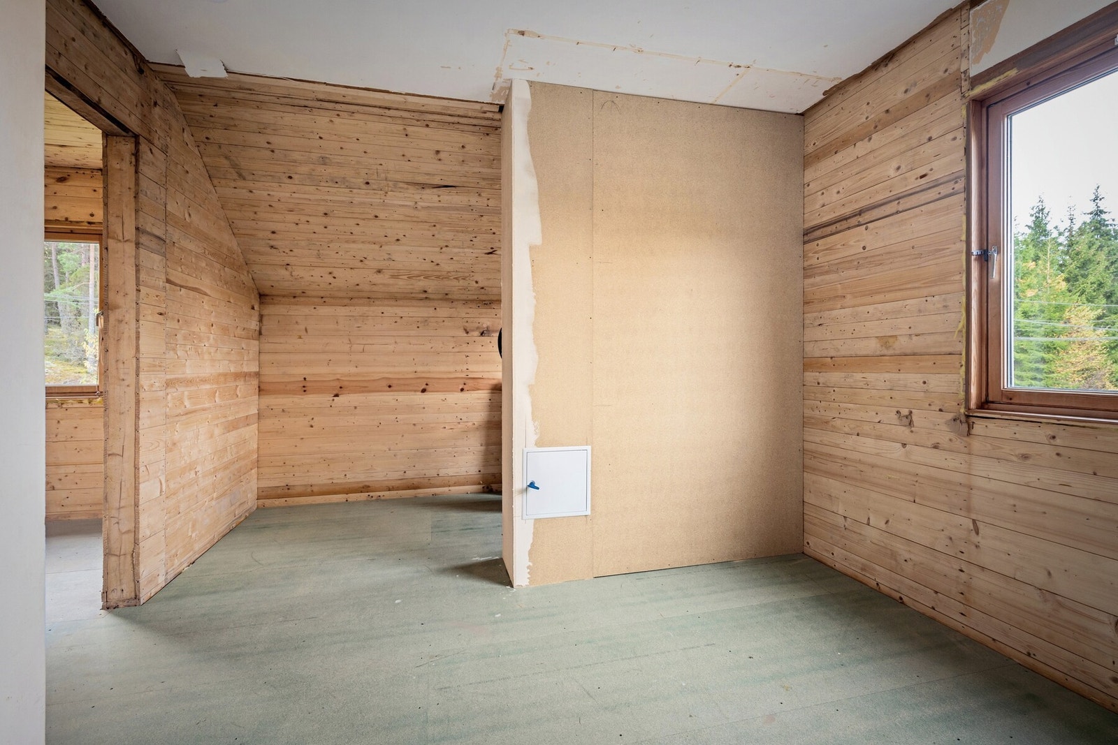 Her kan det for eksempel bli kontor, lekerom eller tvstue Galleribilde