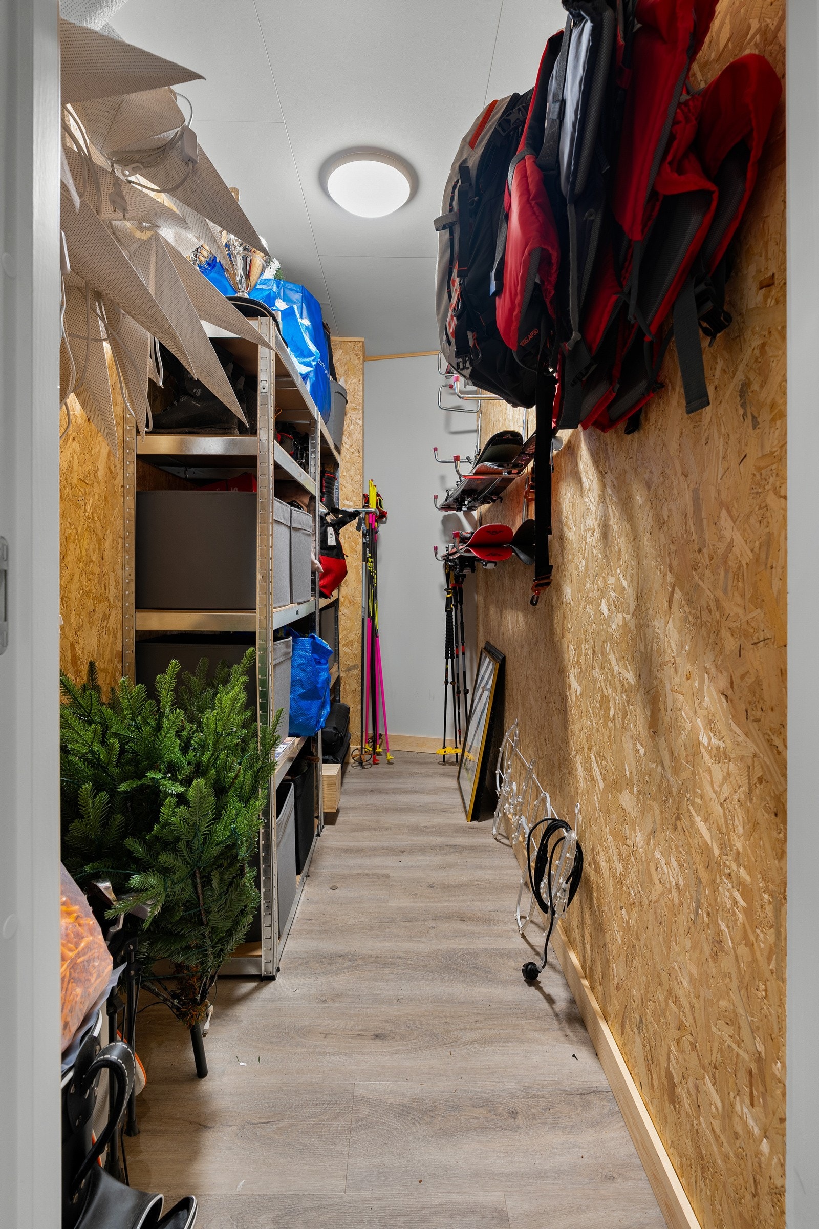 Praktisk bod til oppbevaring på 4kvm. Galleribilde