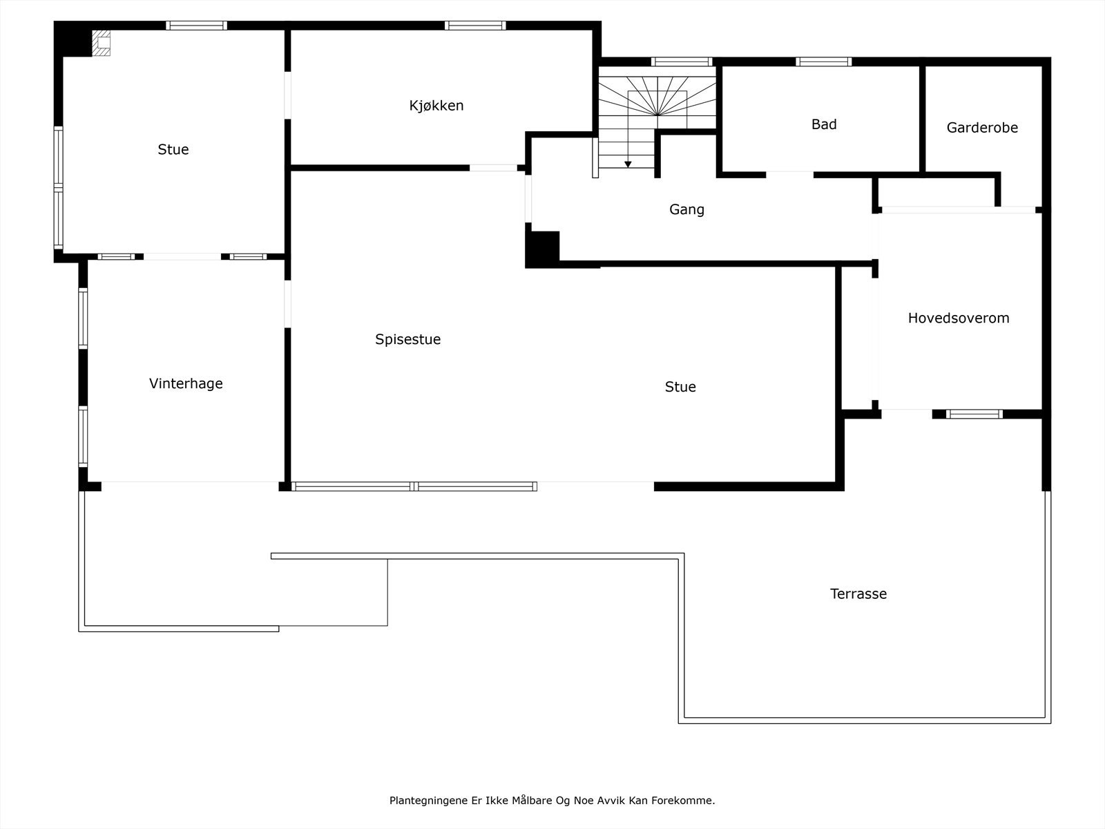 Plantegning 2.etg. Galleribilde