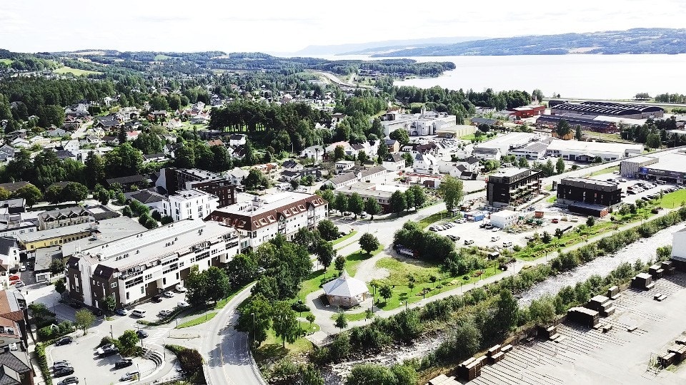 Parkgården Sentralt plassert i Brumunddal Galleribilde