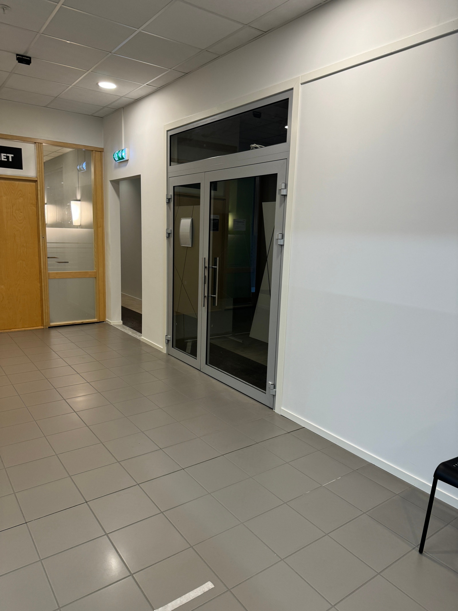 Inngang til lokalene Galleribilde