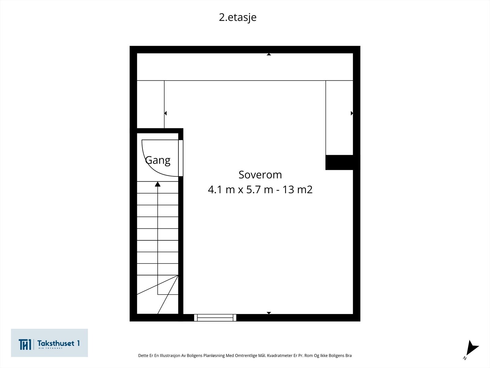 Plantegning 3.etasje. Galleribilde