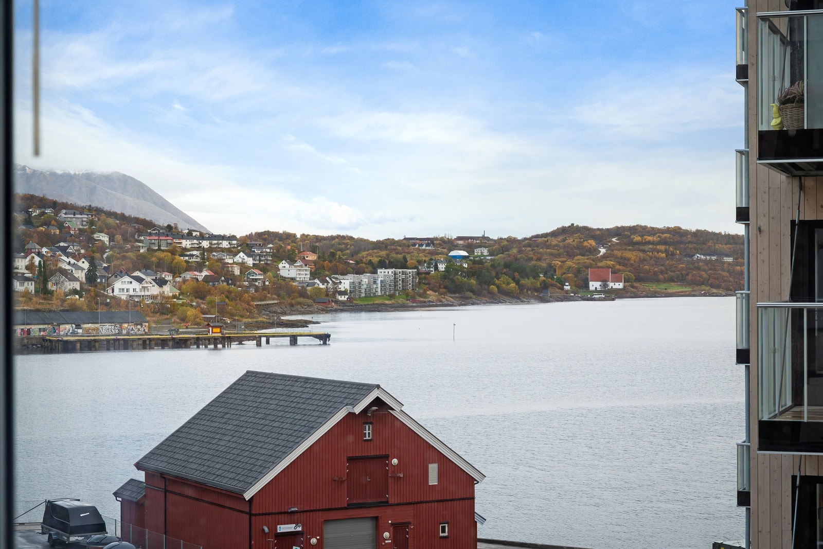 Utsikt fra leiligheten Galleribilde