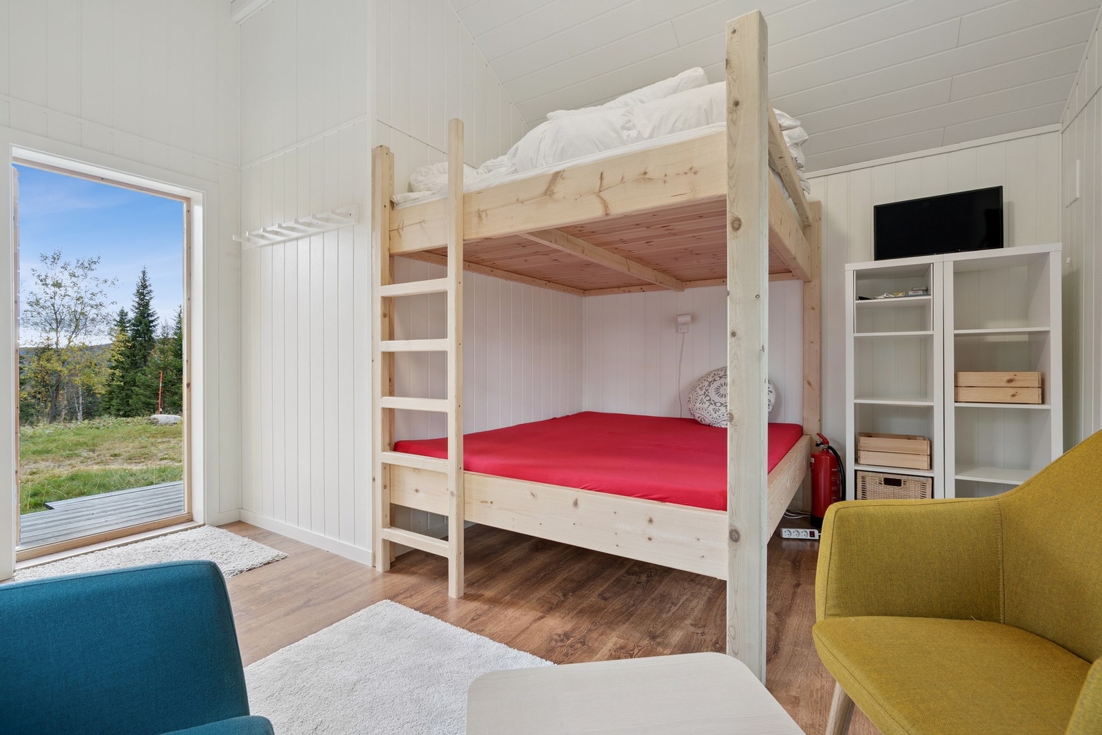 Stue og soverom Galleribilde