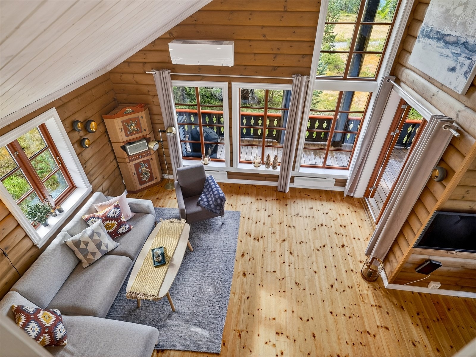 Stue sett fra hems Galleribilde