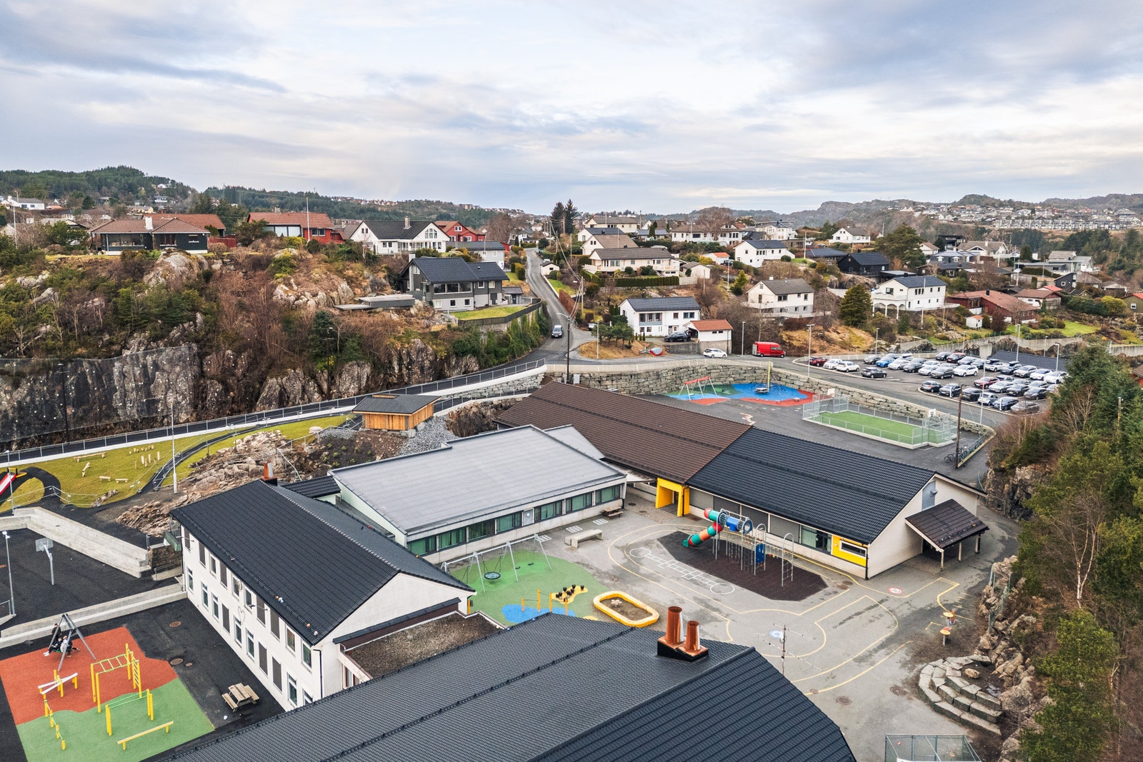 Nærområdet - skolen Galleribilde