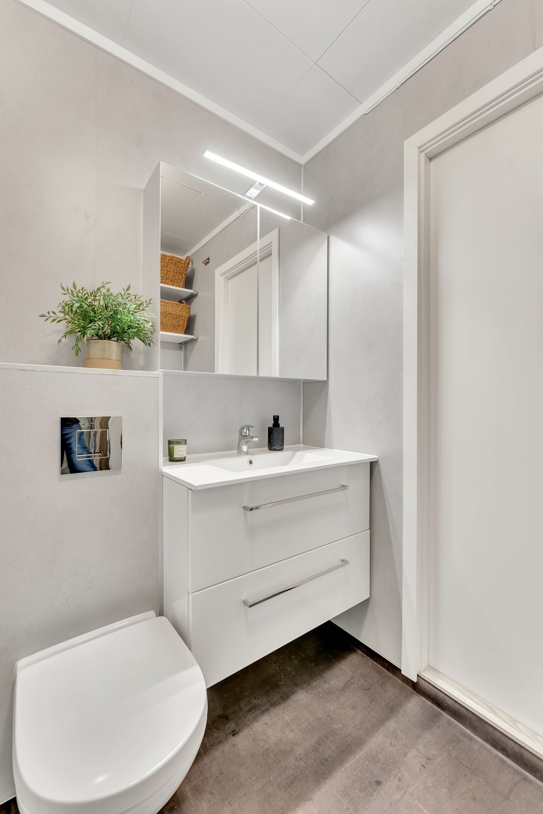 Nice baderoms løsning. Galleribilde