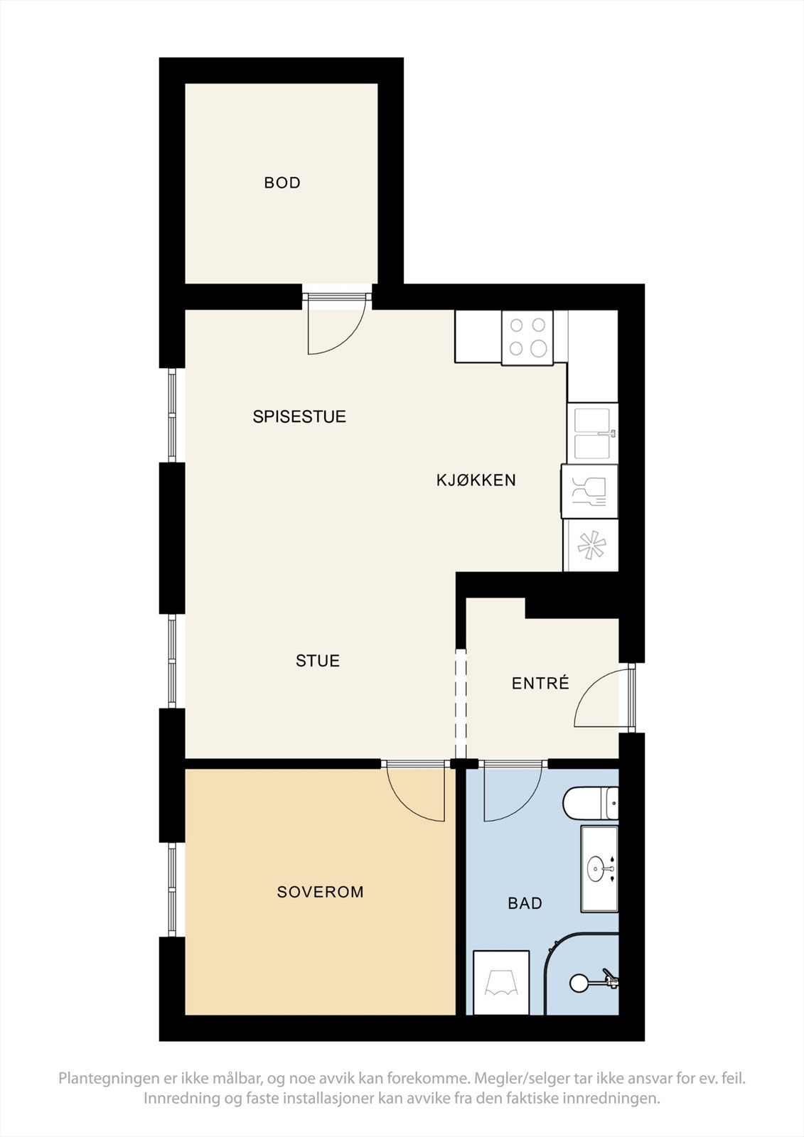 Plantegning. Galleribilde