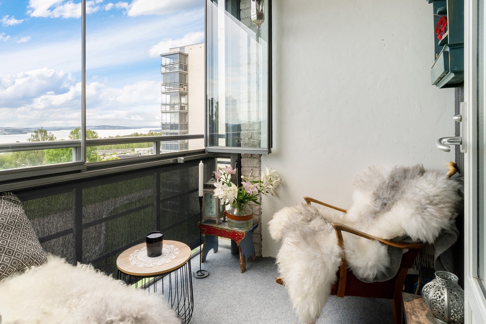 Skyvbare vindusfelt Galleribilde