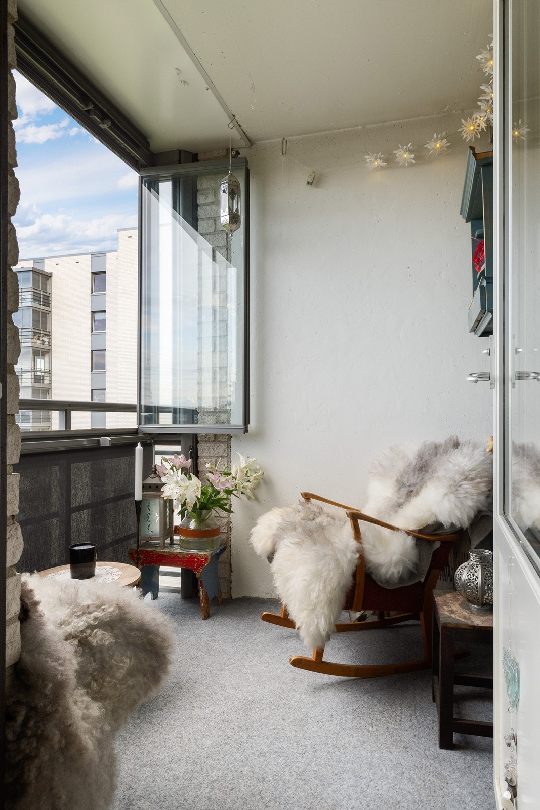 En lun og trivelig uteplass til helårsbruk Galleribilde