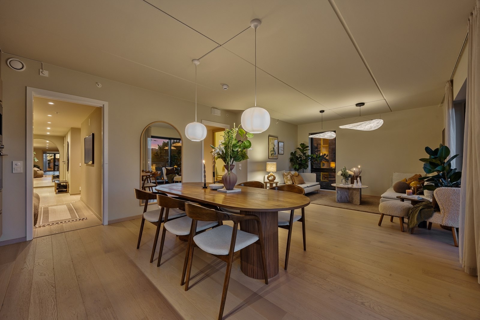 Leiligheten kan skilte med vannbåren gulvvarme og balansert ventilasjon Galleribilde