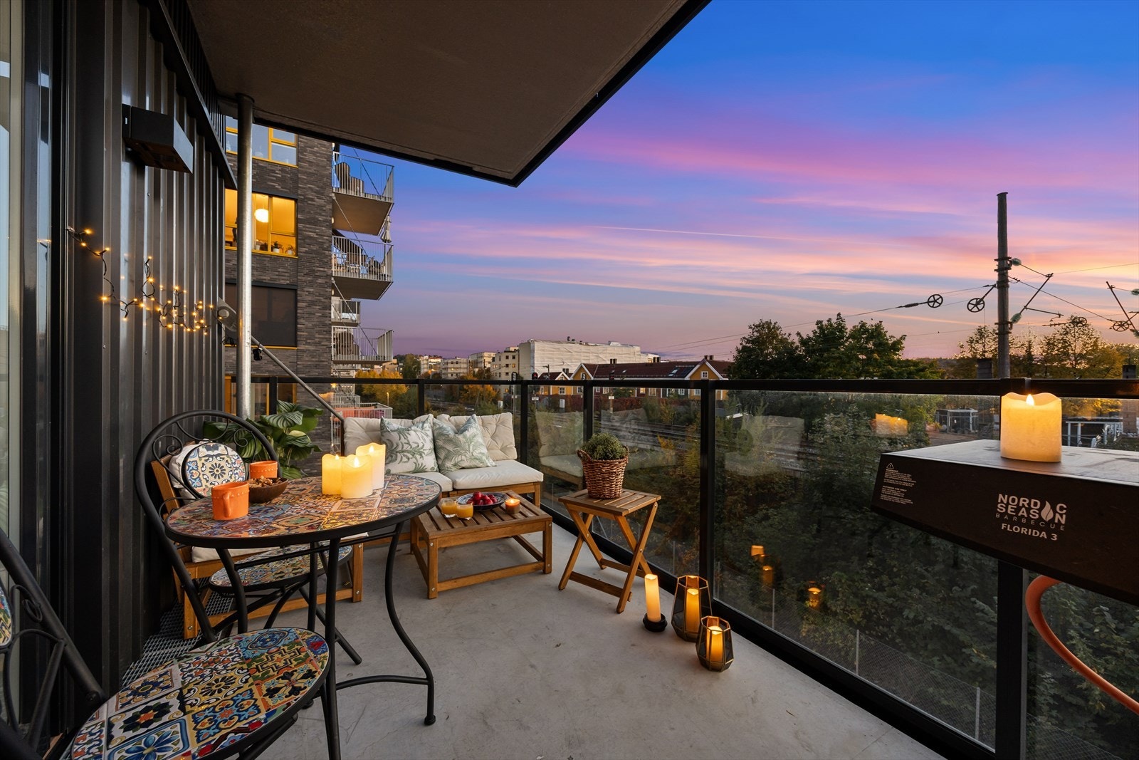 Moderne og attraktiv 4-roms fra 2024 med sydvestvendt balkong Galleribilde