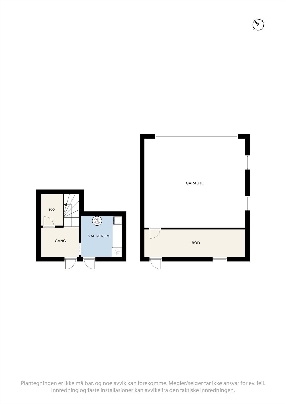 Plantegning grunnplan Galleribilde