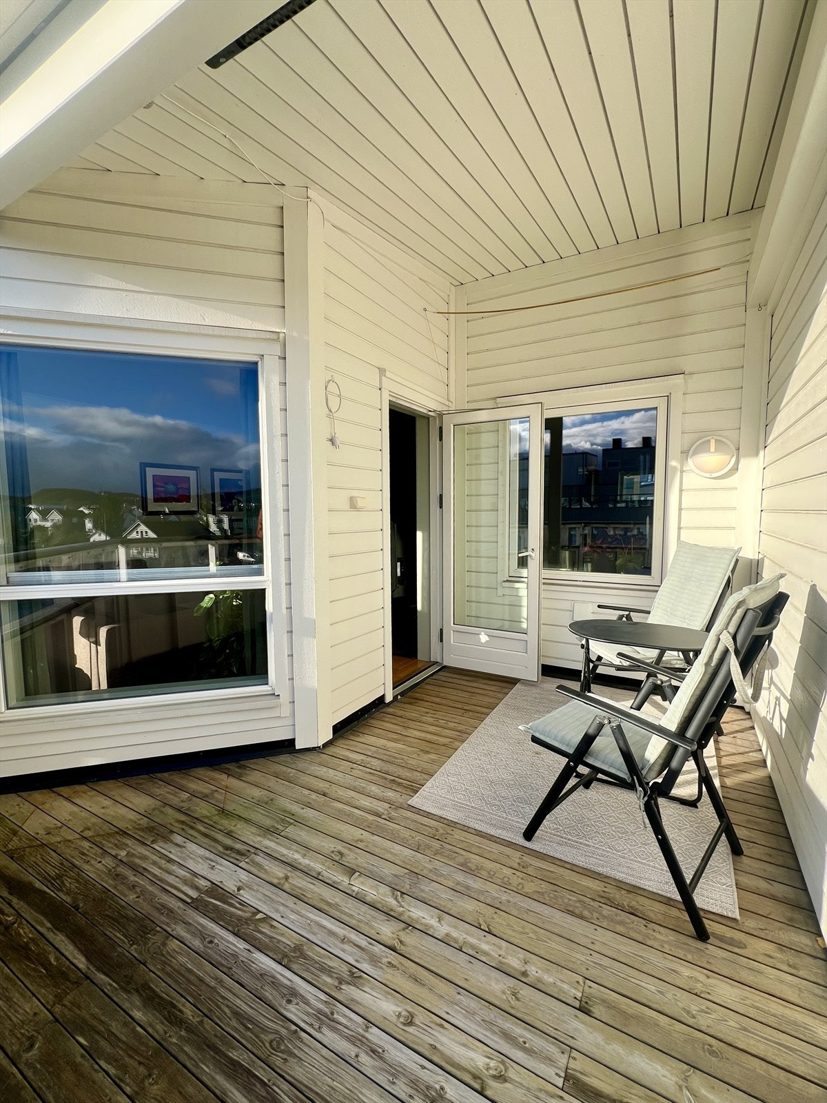 Privat bilde balkong Galleribilde