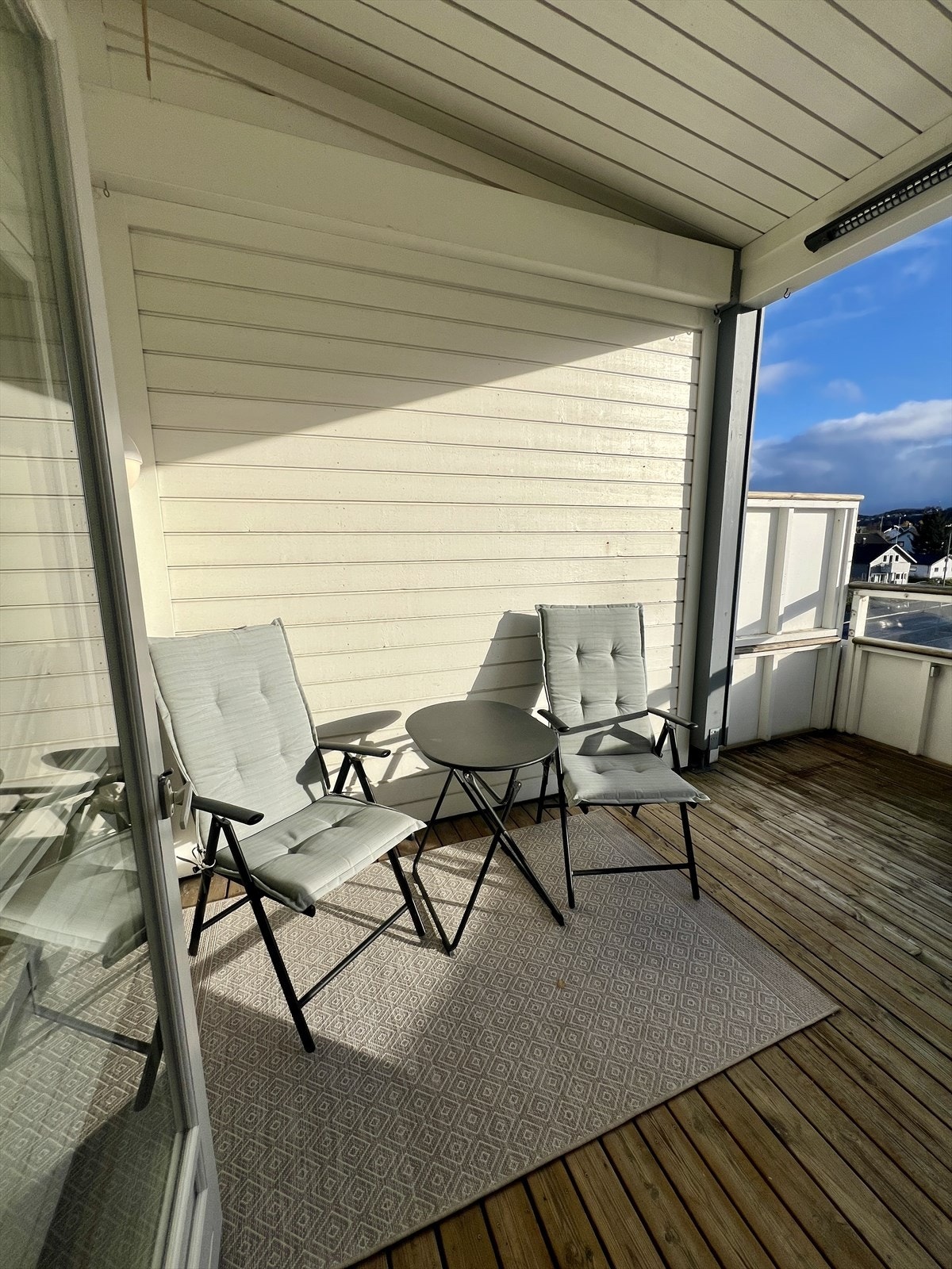 Privat bilde balkong Galleribilde