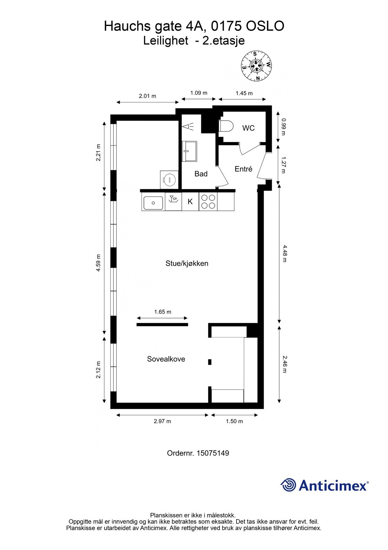 Plantegning. Galleribilde