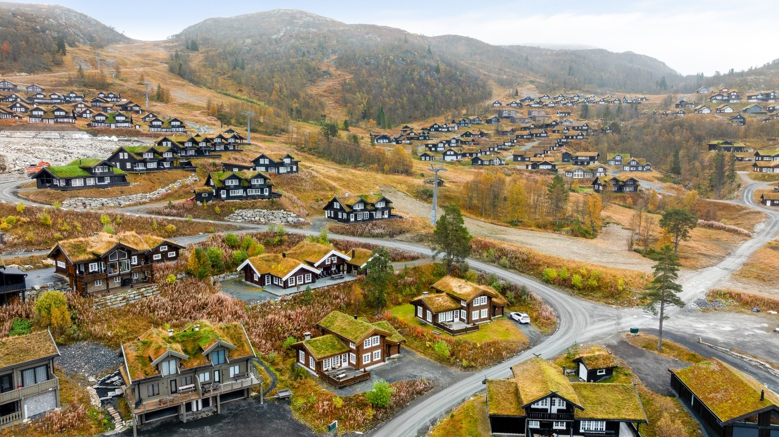 Fra hytta har man herlig ski inn/ut til Rauland Skisenter og til langrennsløypene som regnes for å være et av Norges beste skiløypenett Galleribilde