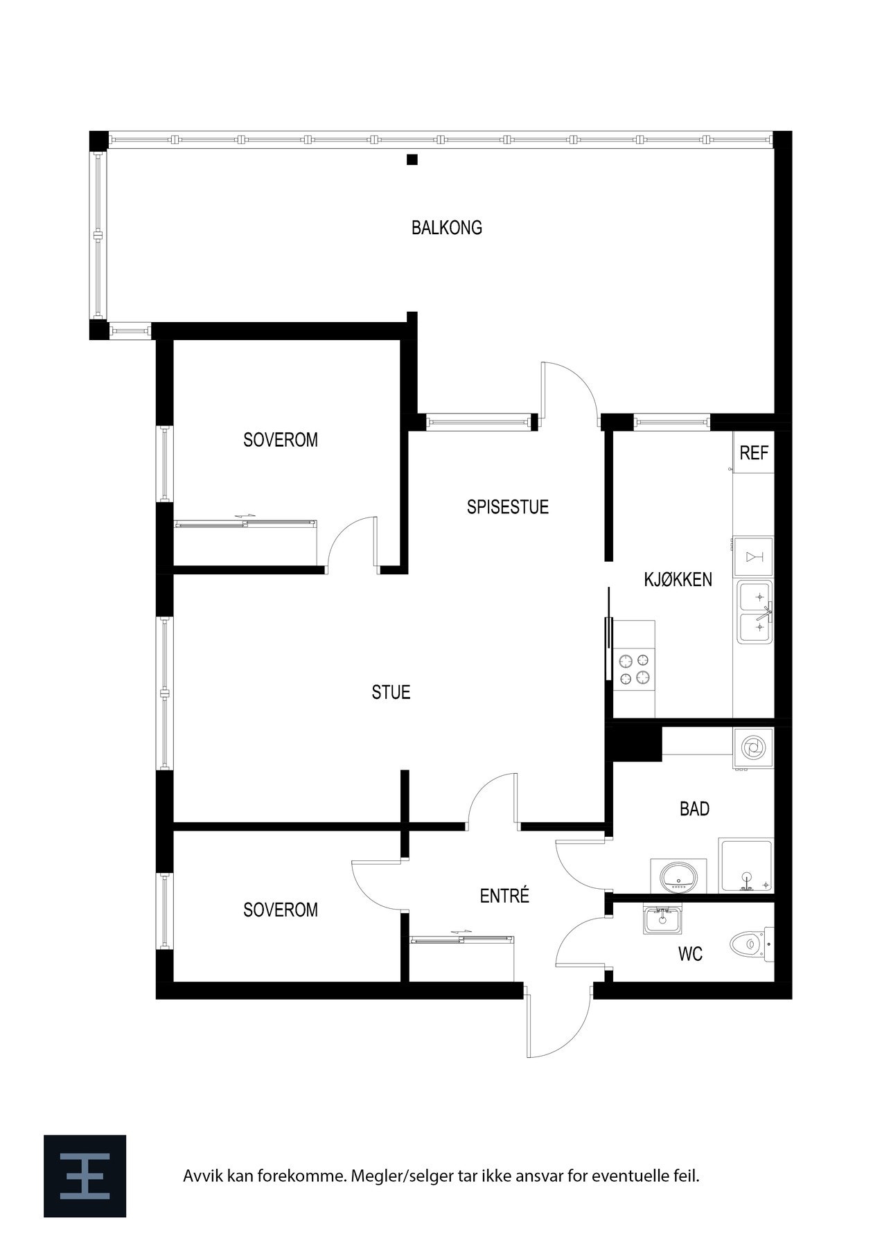 Plantegning | 4. etasje Galleribilde