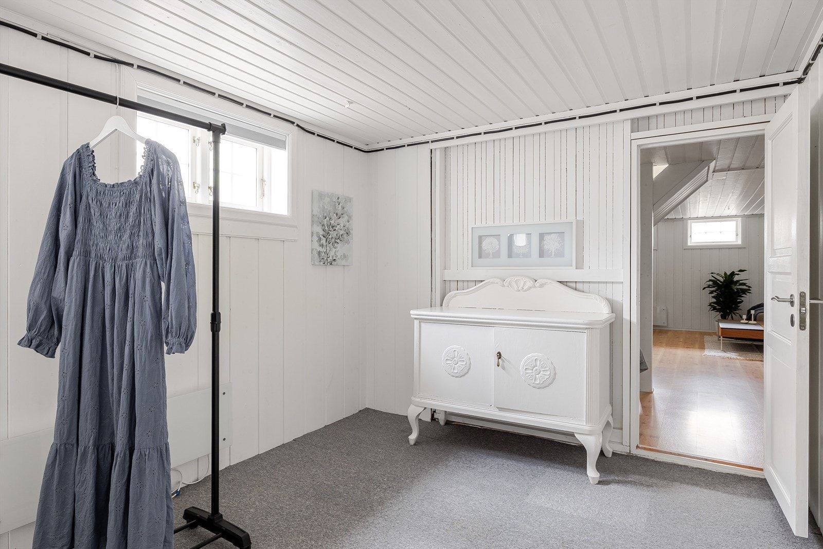 Soverommet passer fint som et gjesteværelse eller ungdomsrom. Galleribilde