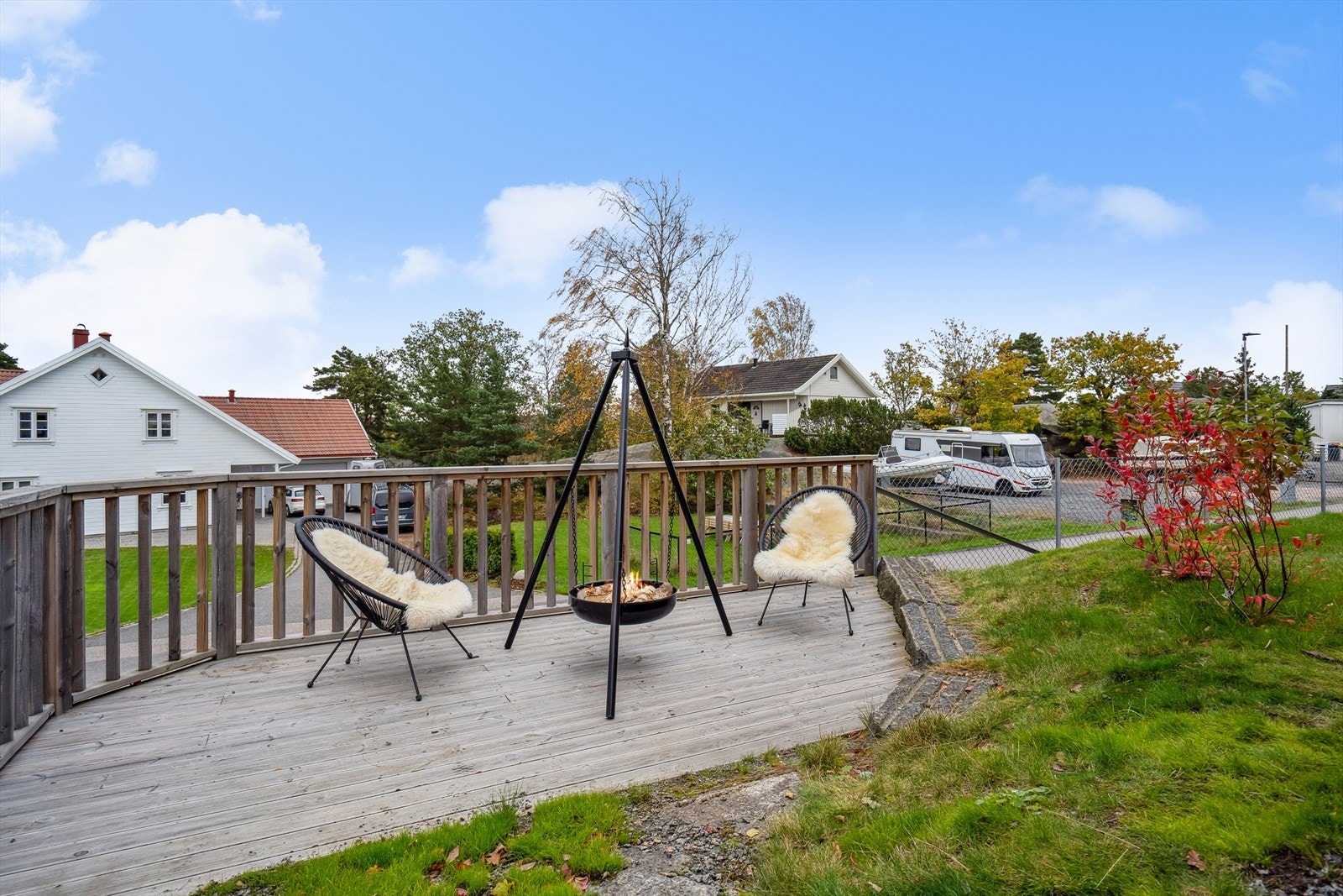 Berganskauen er et rolig og barnevennlig boligstrøk. Galleribilde