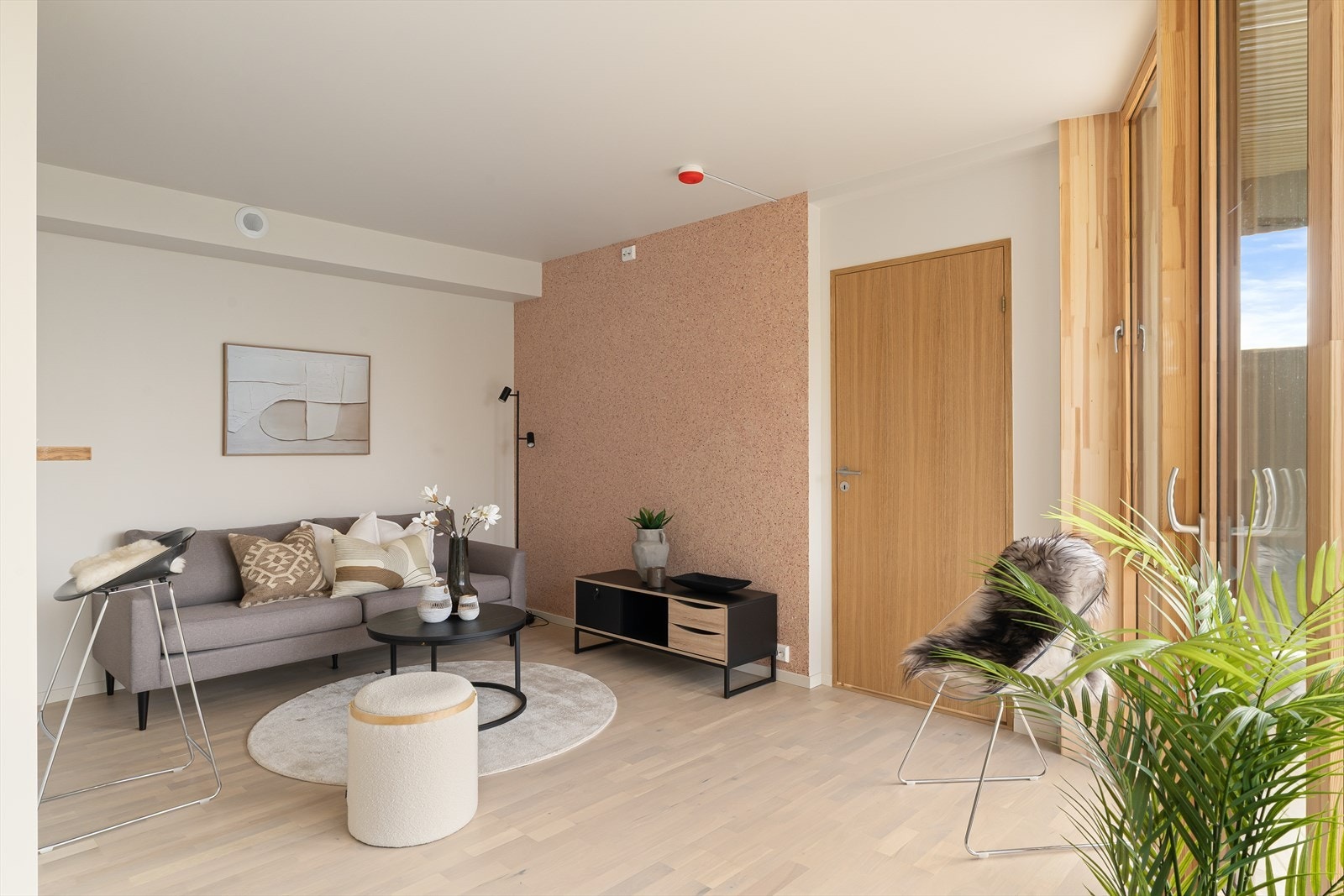 Leilighet 1 - Lys stue Galleribilde