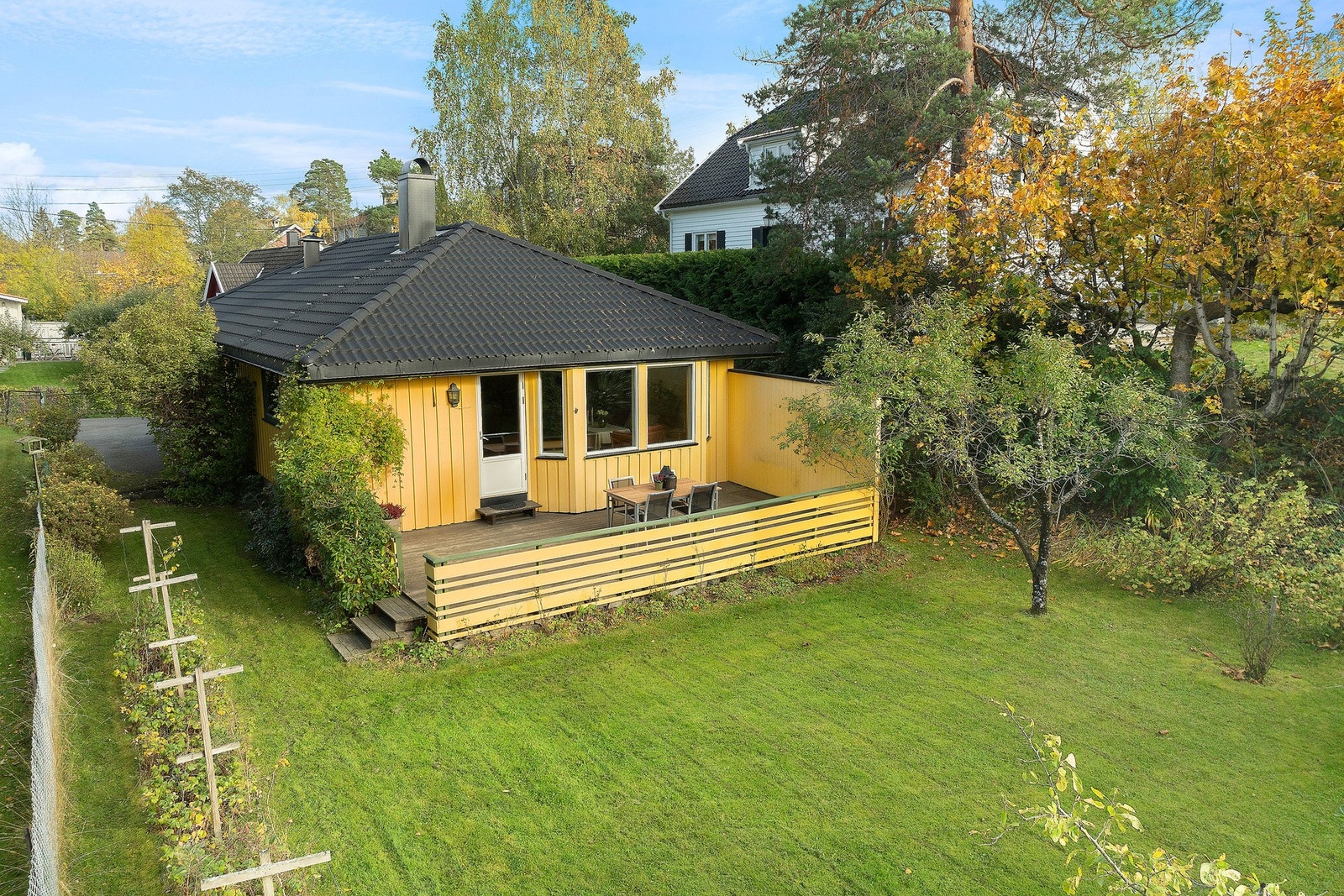 Attraktiv beliggenhet i en rolig blindvei Galleribilde