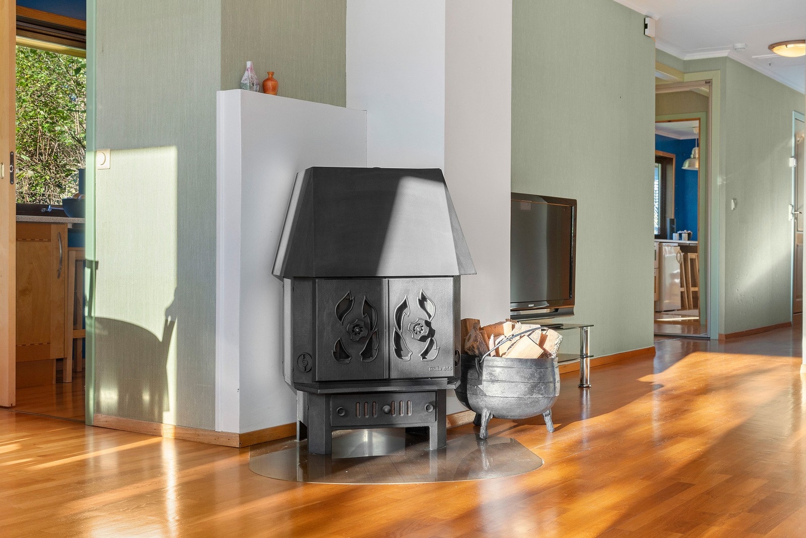 Vedovn i stuen Galleribilde