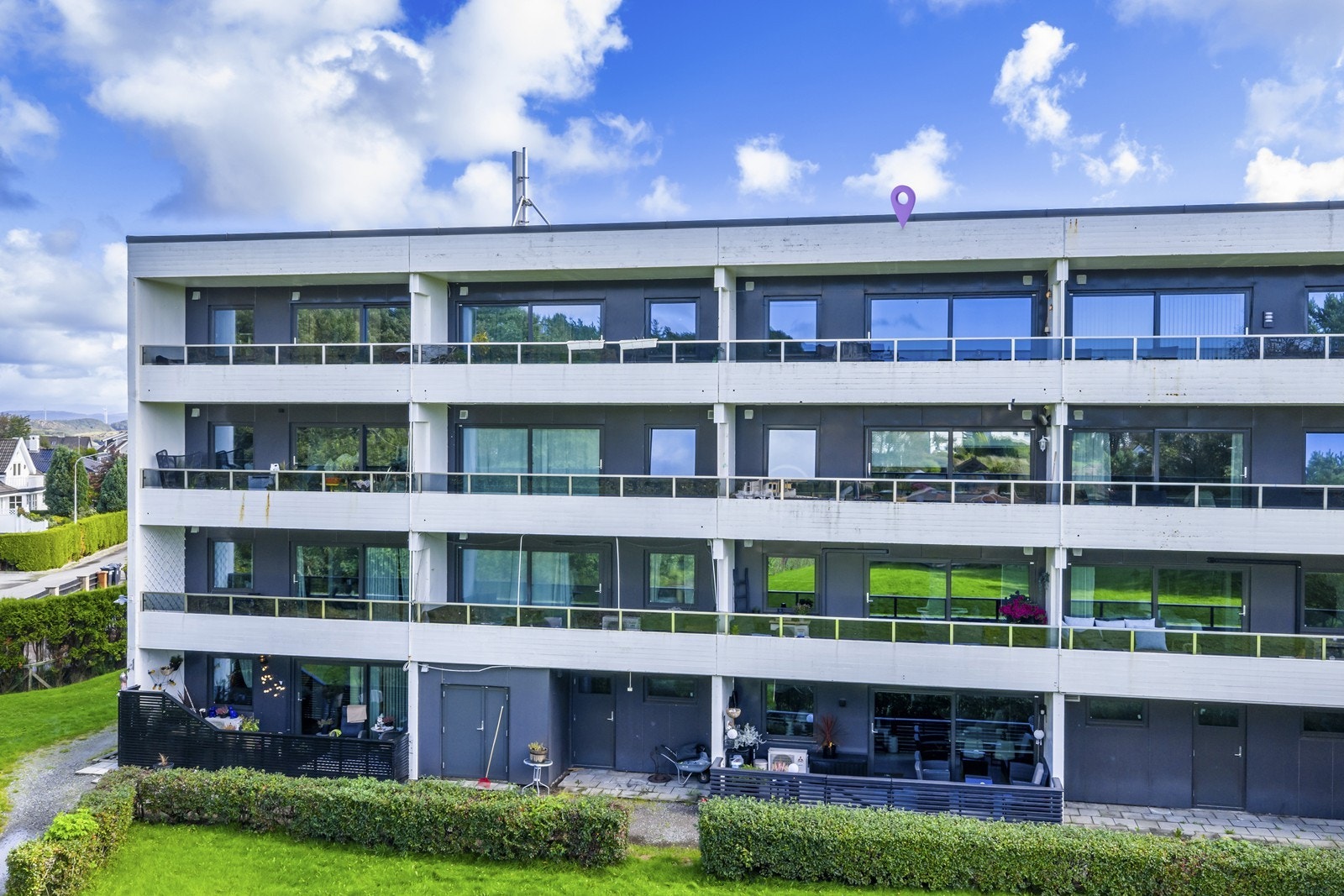 Leilighet i toppetasje. Galleribilde