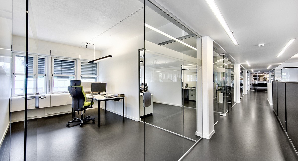 Pene og lyse kontorlokaler Galleribilde