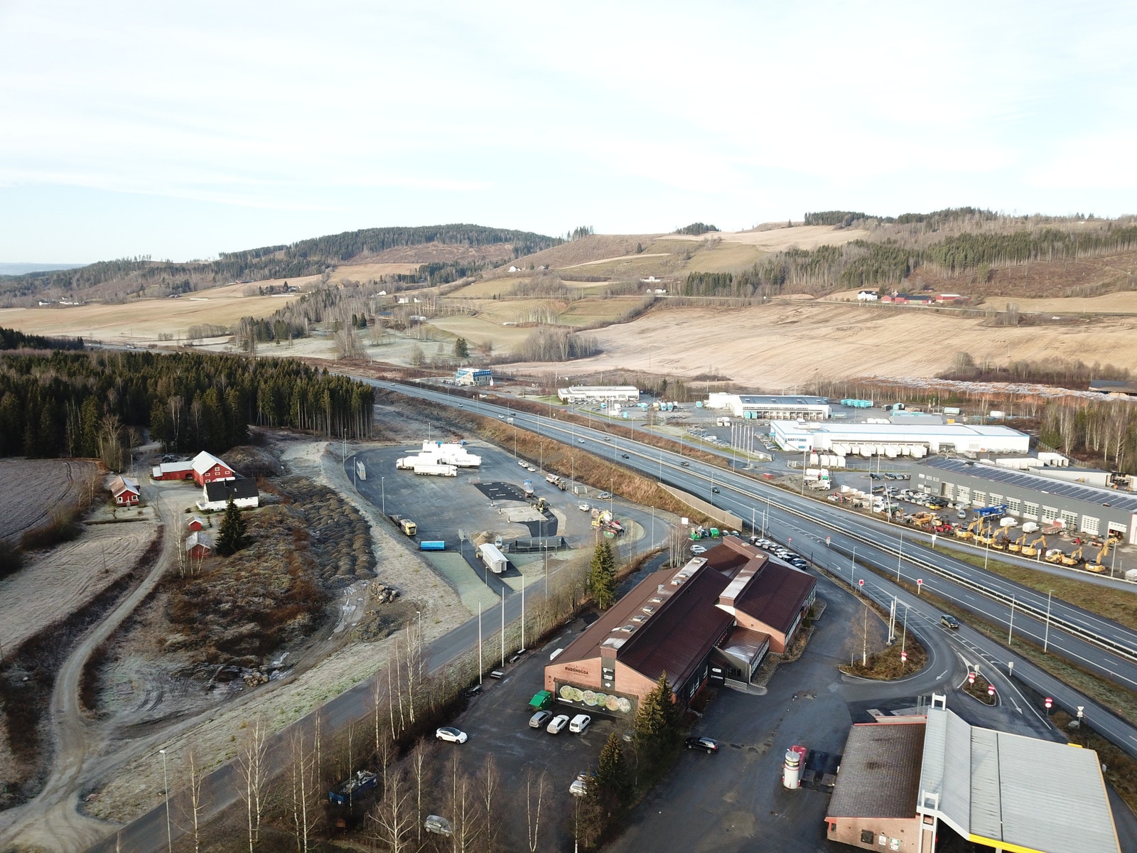 Sentral Plassering Rudshøgda Galleribilde