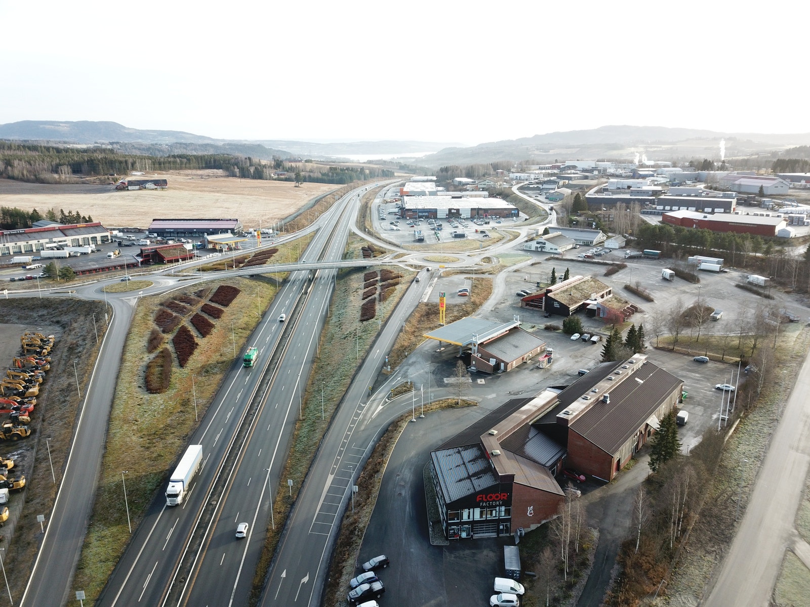 Sentral Plassering Rudshøgda Galleribilde