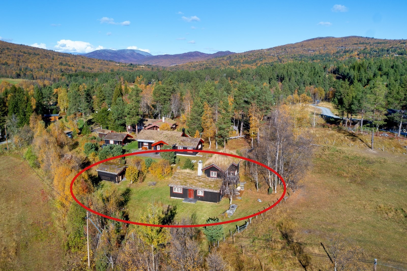 Oversiktsbilde med markering Galleribilde