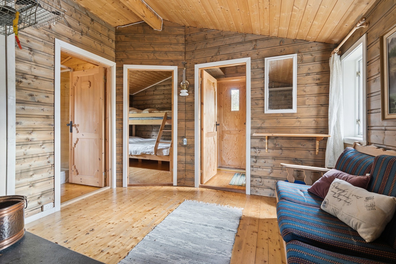 Hytten har totalt 3 soverom / 9 sengeplasser. Galleribilde