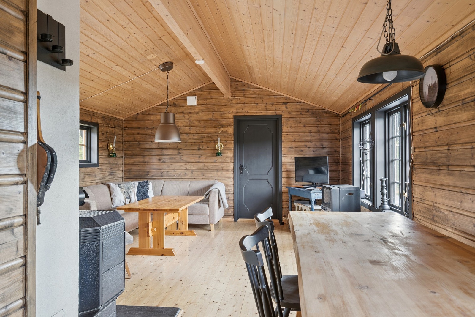 Fra stuen har man også utgang til bod. Galleribilde