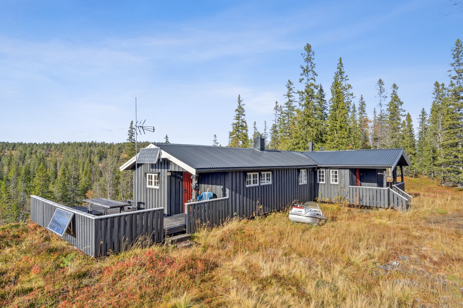 Det er mulighet til å leie ut hytten på AirBnB. Galleribilde