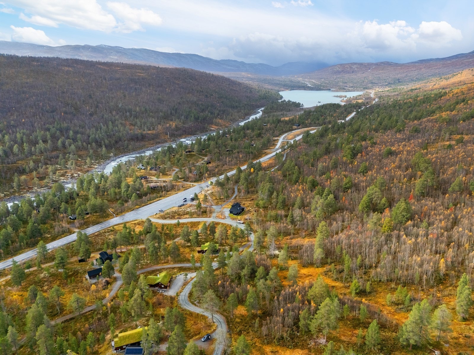 Dronefoto Galleribilde