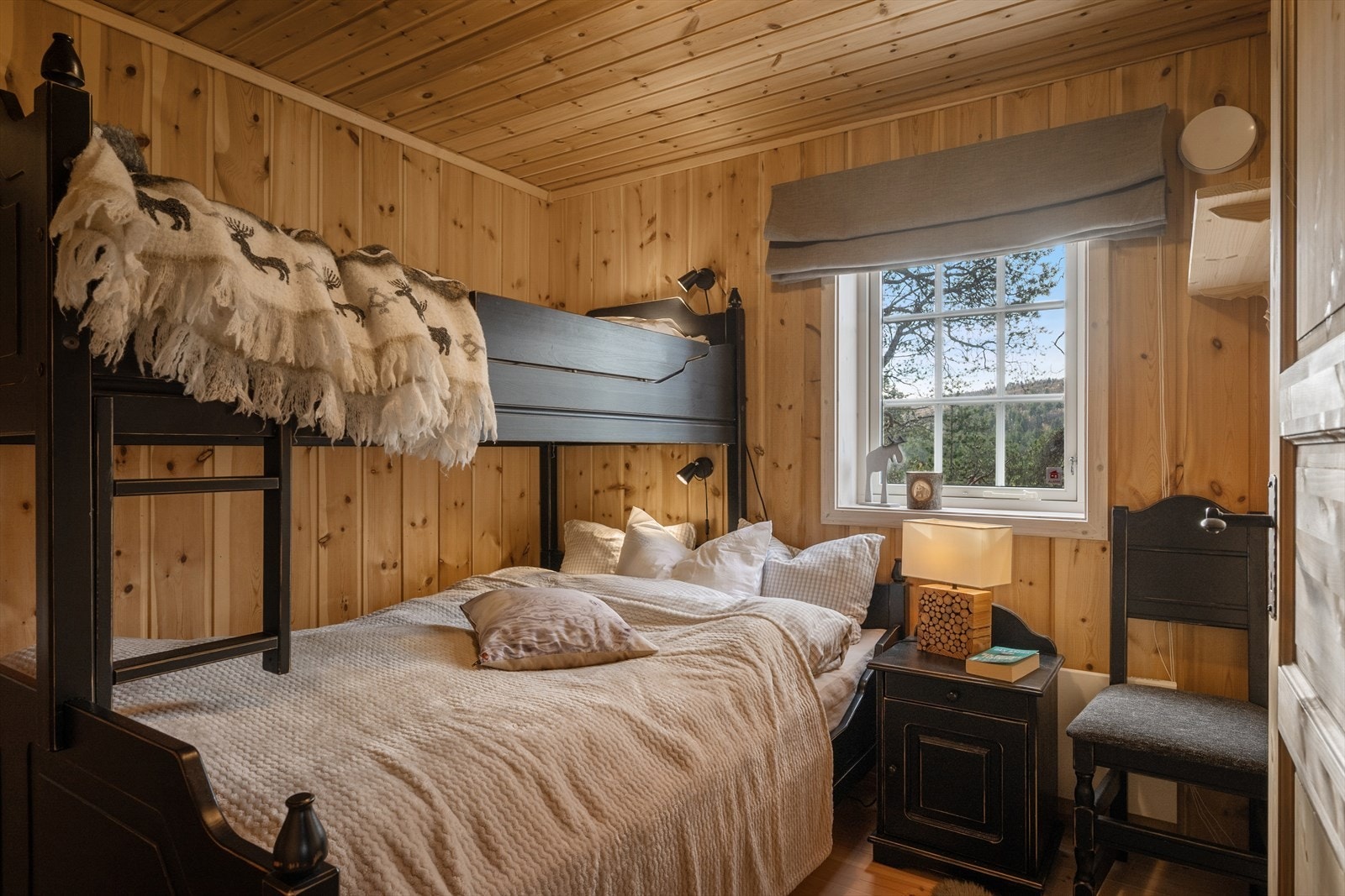 Det er plass til flere soveplasser i alle soverommene. Galleribilde