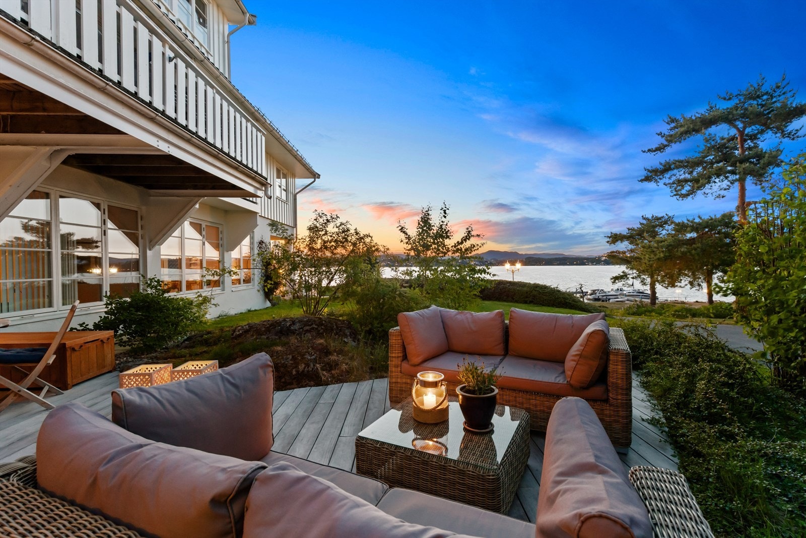 Stor fleksibilitet og flyt mellom ute- og innerom. Galleribilde