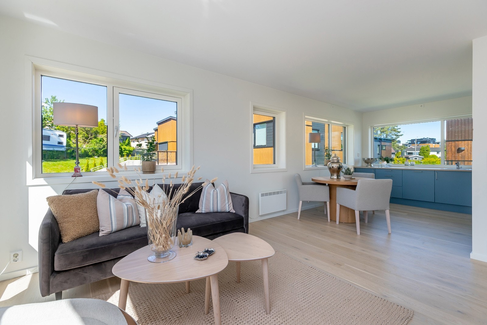 Åpen løsning til kjøkken Galleribilde