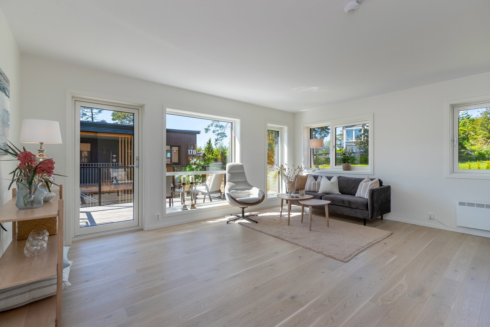 Lys og trivelig stue Galleribilde