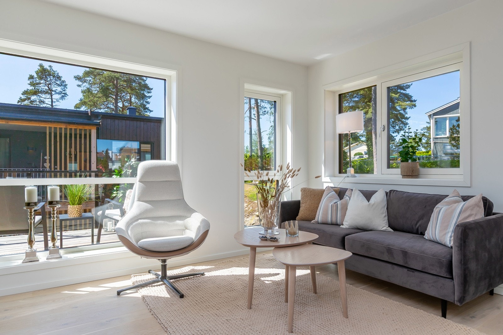 Godt med dagslys inn Galleribilde