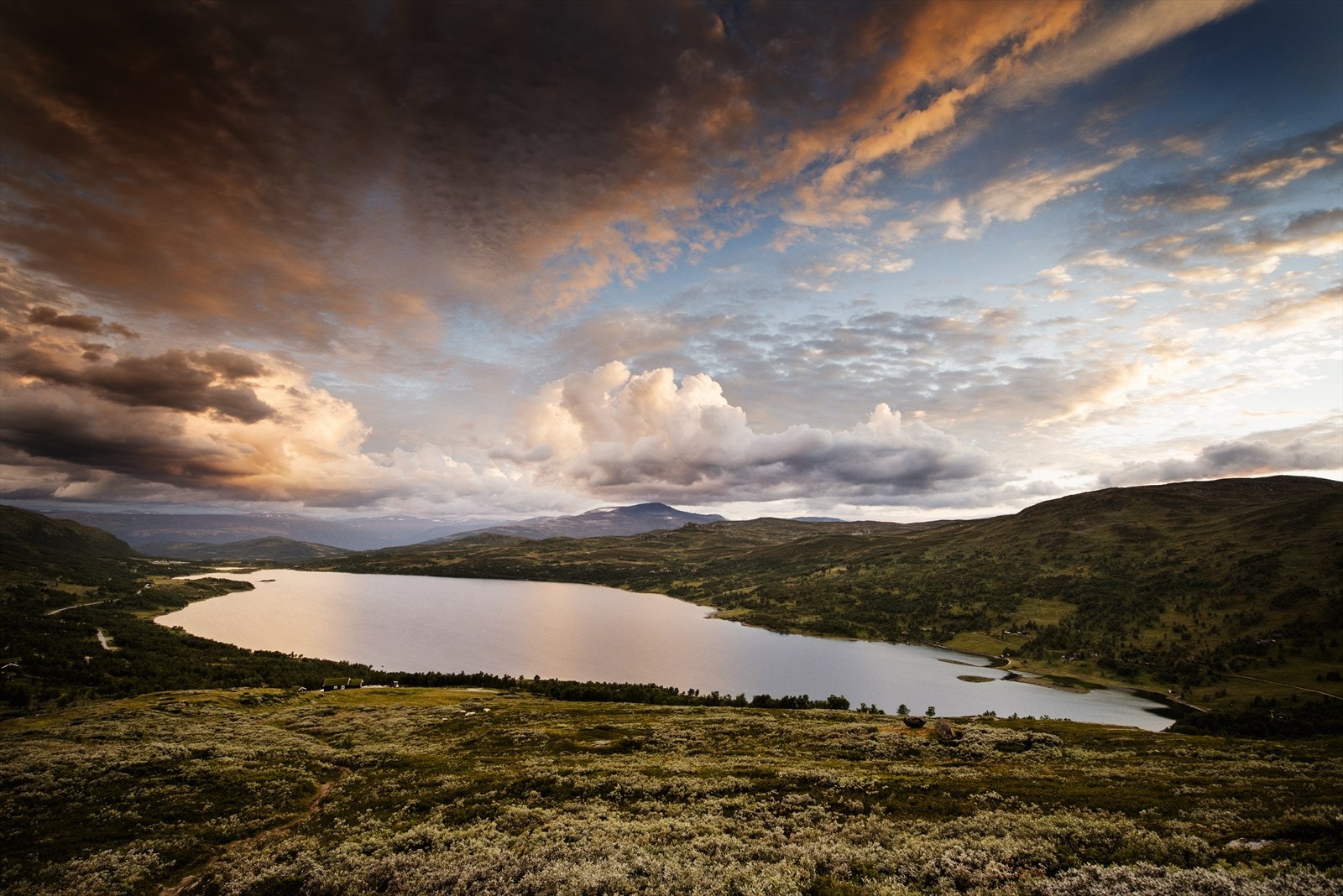 Gode fiskevann hvor ørreten vaker er ikke langt unna. Galleribilde