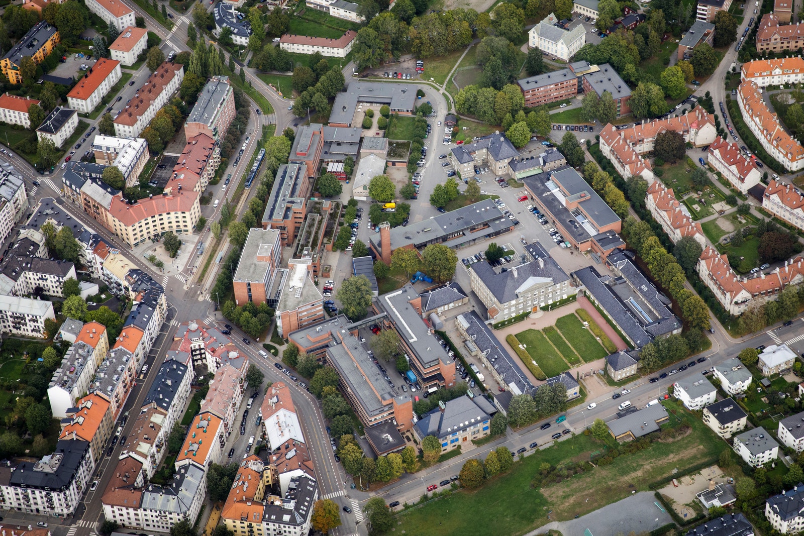 Oversiktsbilde hele Den gamle Veterinærhøyskolen Galleribilde