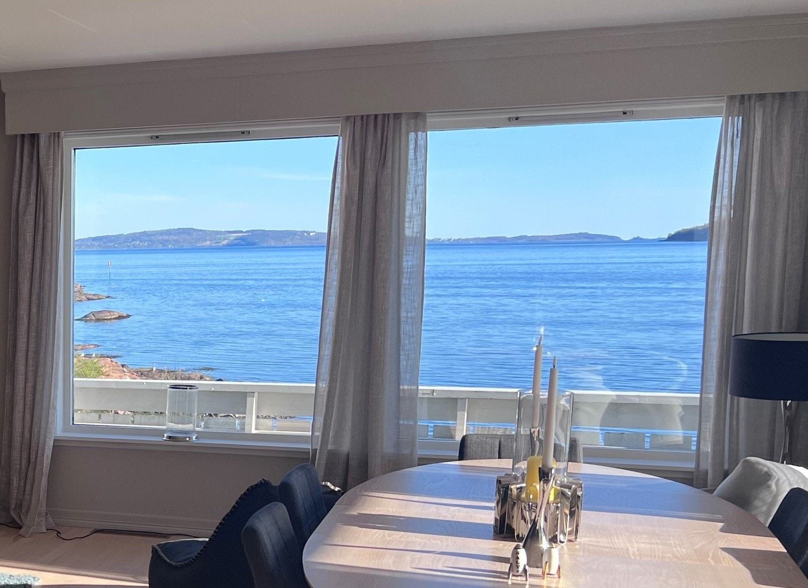 Selgers private bilde av utsikten fra stuen Galleribilde