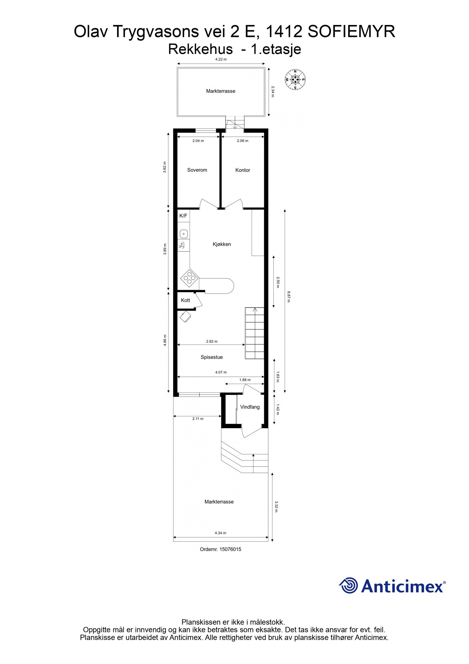 Plan 1. etasje Galleribilde
