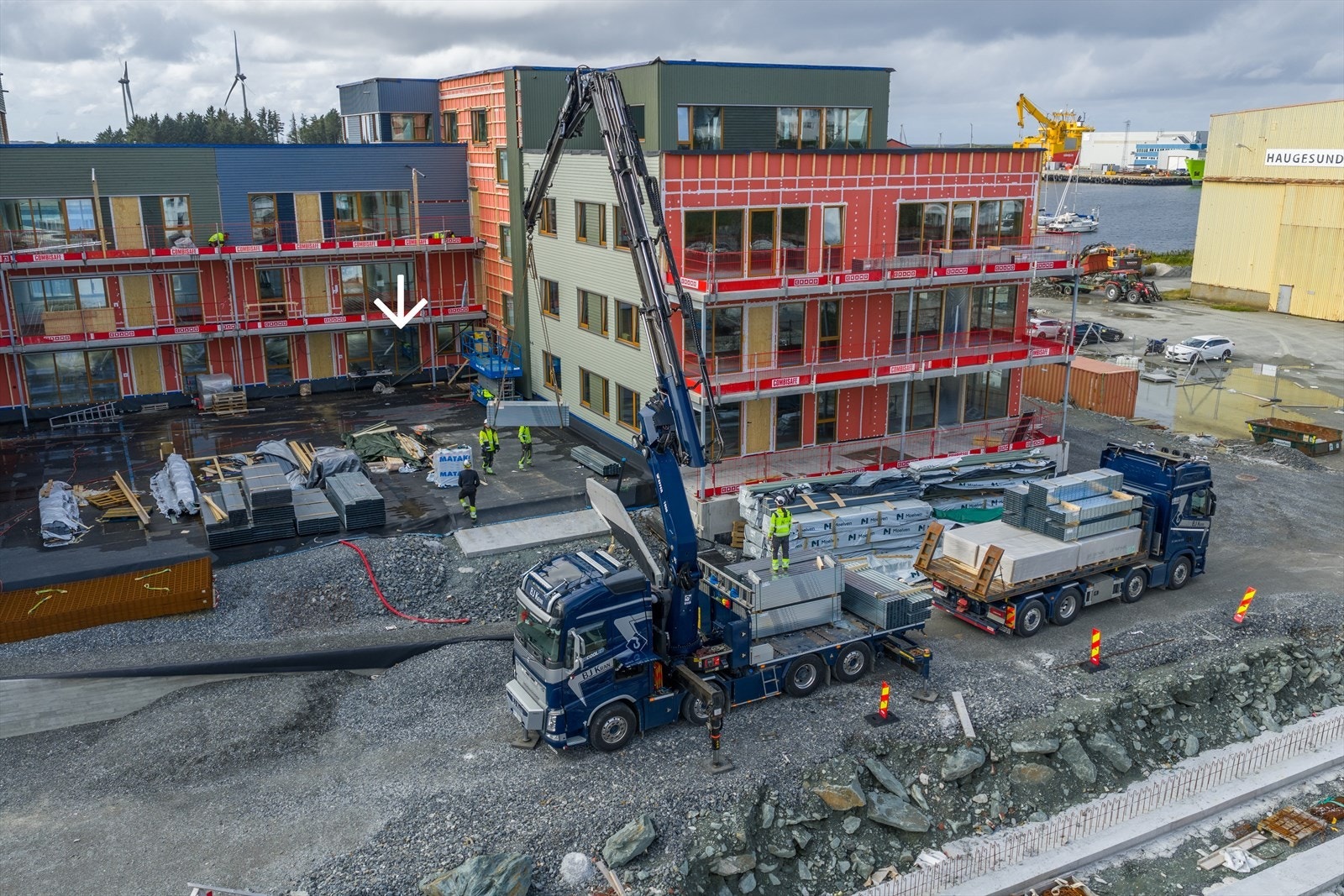 Borettslaget vil ha flott opparbeidede fellesareal med flott brygge Galleribilde