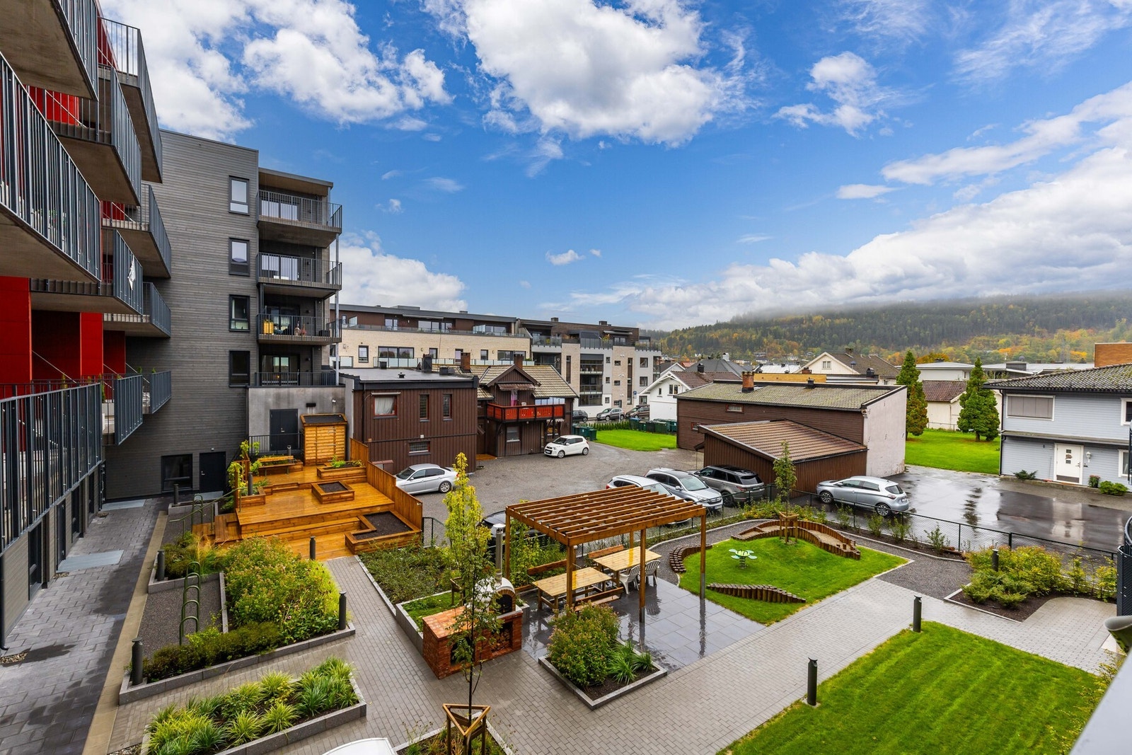 Flott atrium! Galleribilde