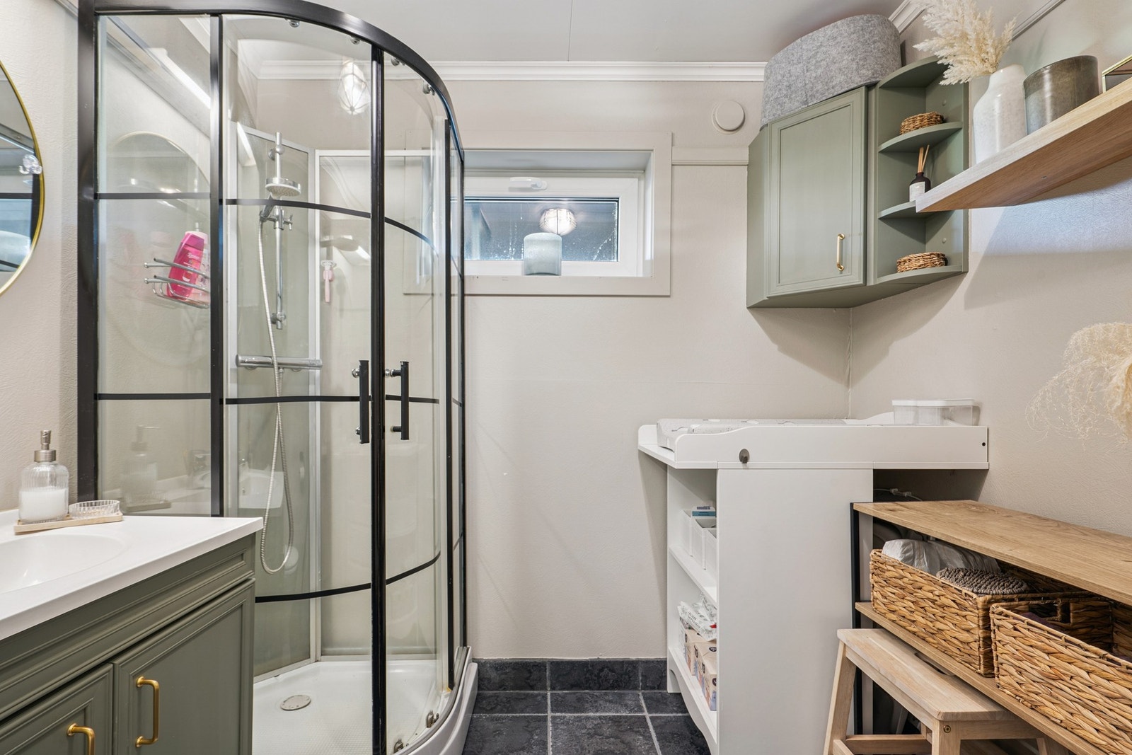 Badet ble noe oppgradert i 2024. Galleribilde