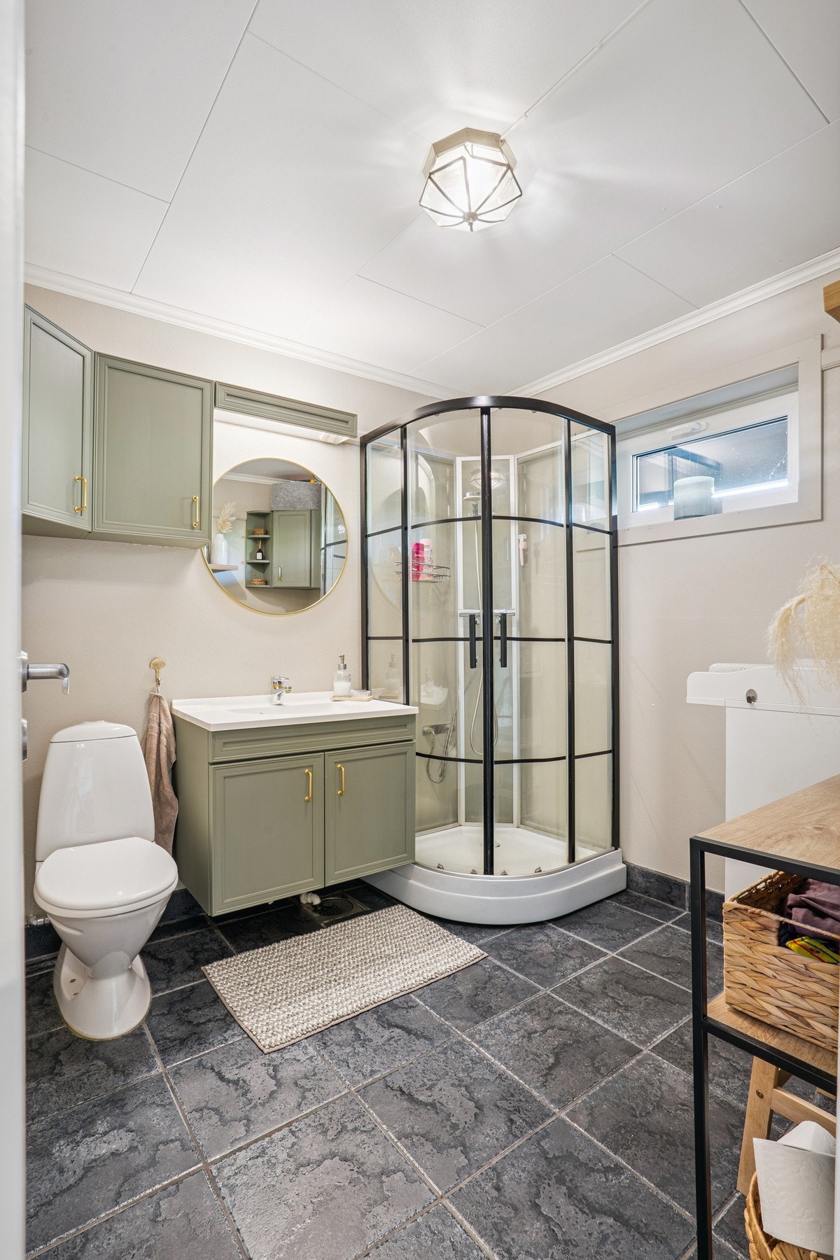 Like ved soverommene er badet. Galleribilde