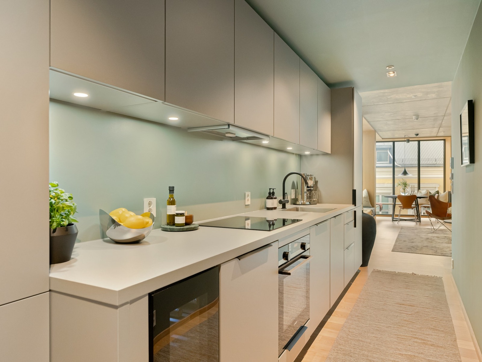 Det flotte kjøkkenet er fra kvalitetsleverandøren Poggenpohl. Galleribilde